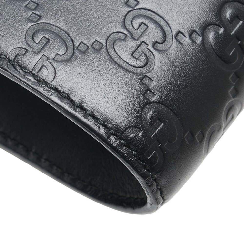GUCCI Black Leather Horsebit Shoulder Bag - Picture 12 of 15
